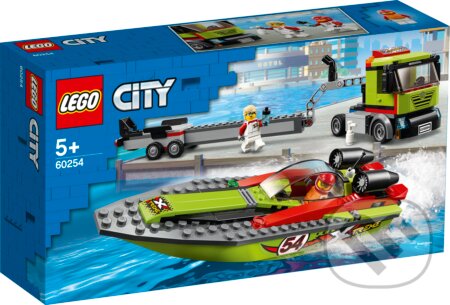 LEGO City - Preprava pretekárskeho člnu, LEGO, 2019