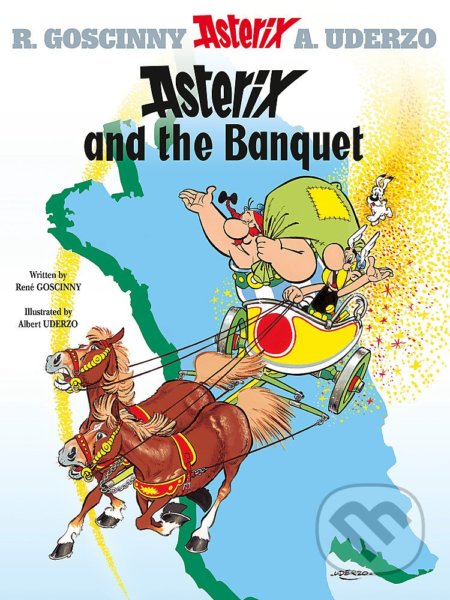 Kniha: Asterix and the Banquet (René Goscinny). Orion, 2004 Kniha: Asterix and the Banquet (René Goscinny). Orion, 2004