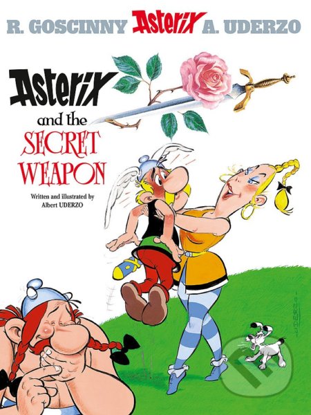 Kniha: Asterix and the Secret Weapon (René Goscinny). Orion, 2002 Kniha: Asterix and the Secret Weapon (René Goscinny). Orion, 2002