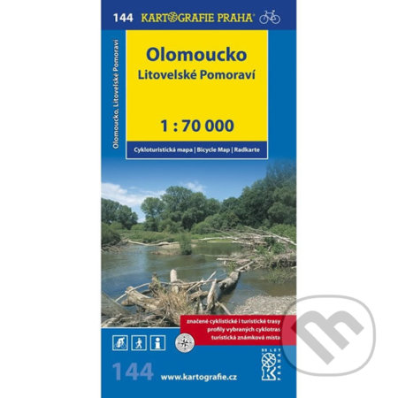 Olomoucko, Litovelské Pomoraví 1: 70T(144) (Kartografie Praha). Kartografie Praha, 2019 Olomoucko, Litovelské Pomoraví 1: 70T(144) (Kartografie Praha). Kartografie Praha, 2019