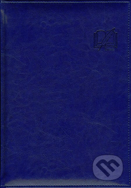 Záznamová kniha štrukturovaná A4 (modrá), Credat Industries