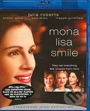 Film: Úsmev Mony Lízy (Mike Newell) (Blu-ray). Bonton Film, 2003 Film: Úsmev Mony Lízy (Mike Newell) (Blu-ray). Bonton Film, 2003