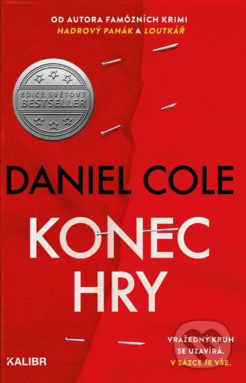 Kniha: Konec hry (Daniel Cole). Kalibr, 2020 Kniha: Konec hry (Daniel Cole). Kalibr, 2020