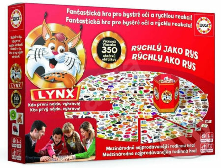 Spoločenská hra: Rychlý jako rys - 350 obrázků (Educa). Educa, 2019 Spoločenská hra: Rychlý jako rys - 350 obrázků (Educa). Educa, 2019