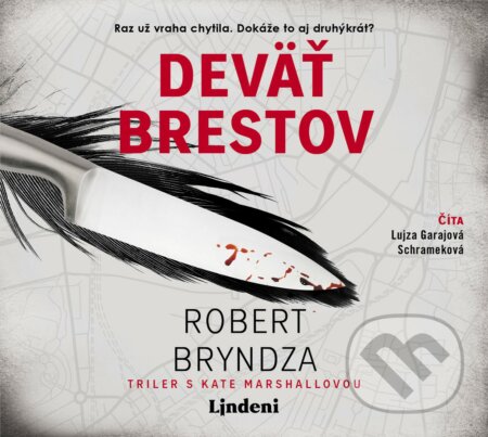 Audiokniha: Deväť brestov (Robert Bryndza). Lindeni, 2020 Audiokniha: Deväť brestov (Robert Bryndza). Lindeni, 2020
