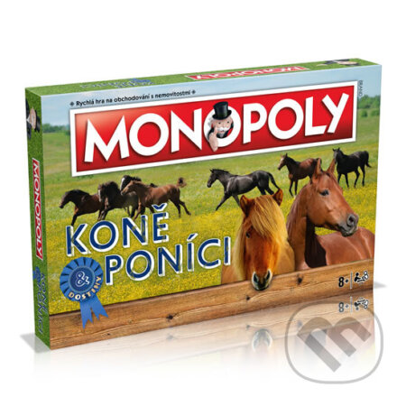 Spoločenská hra: Monopoly: Koně a poníci CZ (Winning Moves). Winning Moves, 2019 Spoločenská hra: Monopoly: Koně a poníci CZ (Winning Moves). Winning Moves, 2019