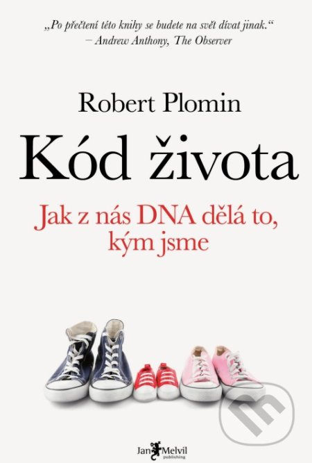 Kniha: Kód života (Robert Plomin). Jan Melvil publishing, 2020 Kniha: Kód života (Robert Plomin). Jan Melvil publishing, 2020