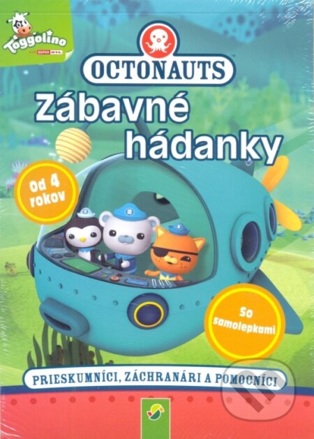 Kniha: Zábavné hádanky - Octonauts (Schwager & Steinlein Verlag). Schwager & Steinlein Verlag, 2019 Kniha: Zábavné hádanky - Octonauts (Schwager & Steinlein Verlag). Schwager & Steinlein Verlag, 2019