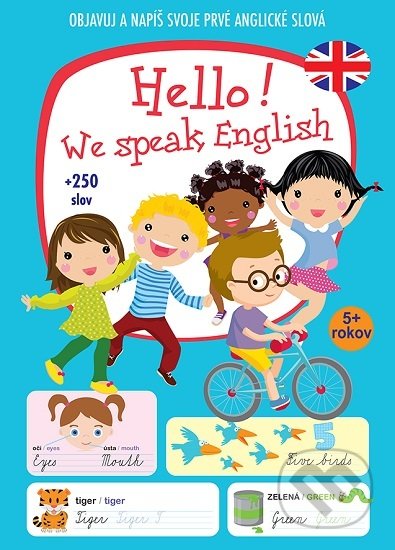 Kniha: Hello! We speak English + 250 slov (Foni book). Foni book, 2019 Kniha: Hello! We speak English + 250 slov (Foni book). Foni book, 2019