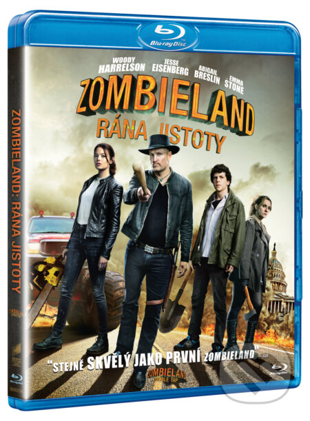 Film: Zombieland: Rána jistoty (Ruben Fleischer) (Blu-ray). Bonton Film, 2020 Film: Zombieland: Rána jistoty (Ruben Fleischer) (Blu-ray). Bonton Film, 2020