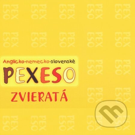 Společenská hra: Anglicko- nemecko-slovenské pexeso- zvieratá (Matica slovenská). Matica slovenská, 2004 Společenská hra: Anglicko- nemecko-slovenské pexeso- zvieratá (Matica slovenská). Matica slovenská, 2004