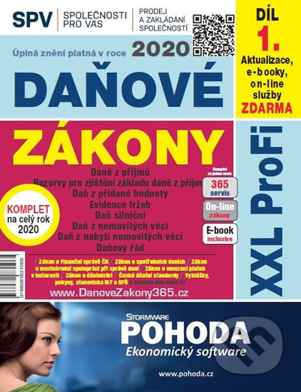 Kniha: Daňové zákony 2020 ČR XXL ProFi (DonauMedia). DonauMedia, 2020 Kniha: Daňové zákony 2020 ČR XXL ProFi (DonauMedia). DonauMedia, 2020