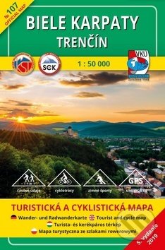 Biele Karpaty Trenčín 1 : 50 000 (VKÚ Harmanec). VKÚ Harmanec, 2019 Biele Karpaty Trenčín 1 : 50 000 (VKÚ Harmanec). VKÚ Harmanec, 2019