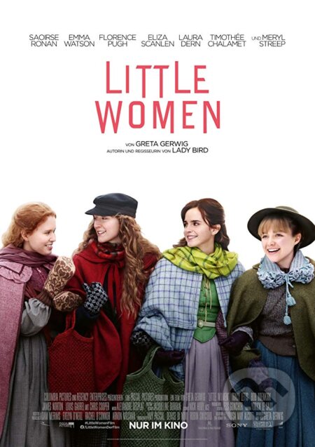 Film: Malé ženy (Greta Gerwig) (DVD). Bonton Film, 2020 Film: Malé ženy (Greta Gerwig) (DVD). Bonton Film, 2020