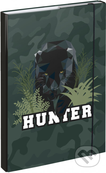 Desky na školní sešity Baagl Panter "Hunter" (Presco Group). Presco Group, 2020 Desky na školní sešity Baagl Panter "Hunter" (Presco Group). Presco Group, 2020