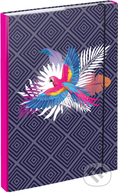 Desky na školní sešity Baagl Papoušek (Presco Group). Presco Group, 2020 Desky na školní sešity Baagl Papoušek (Presco Group). Presco Group, 2020