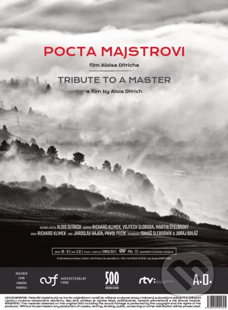 Film: Pocta Majstrovi / Po stopách Majstra Pavla () (DVD). , 2018 Film: Pocta Majstrovi / Po stopách Majstra Pavla () (DVD). , 2018