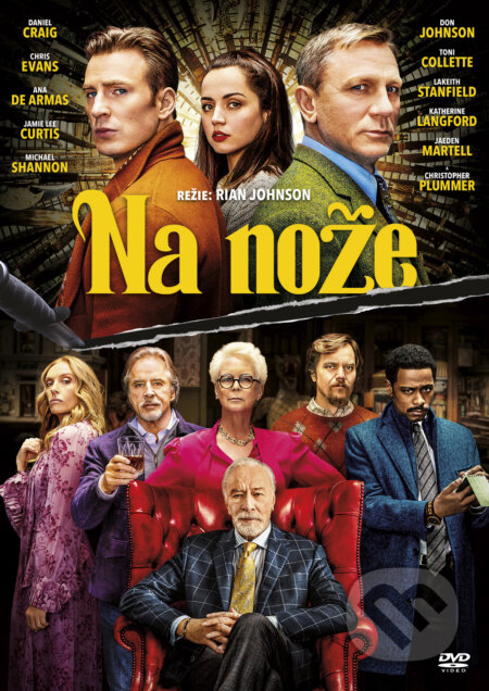 Film: Na nože (Rian Johnson) (DVD). Magicbox, 2020 Film: Na nože (Rian Johnson) (DVD). Magicbox, 2020