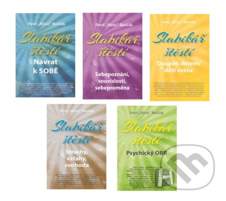 Kniha: Slabikář štěstí 1-5 (kolekce) (Pavel Hirax Baričák). HladoHlas, 2020 Kniha: Slabikář štěstí 1-5 (kolekce) (Pavel Hirax Baričák). HladoHlas, 2020