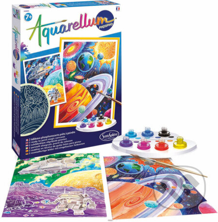 Spoločenská hra: Aquarellum Vesmír (SentoSphére). SentoSphére, 2020 Spoločenská hra: Aquarellum Vesmír (SentoSphére). SentoSphére, 2020