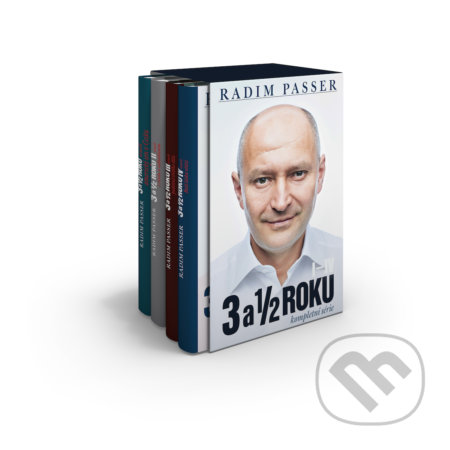 Kniha: 3 a 1/2 roku (kompletní série – dárkový box) (Radim Passer). Presco Group, 2020 Kniha: 3 a 1/2 roku (kompletní série – dárkový box) (Radim Passer). Presco Group, 2020