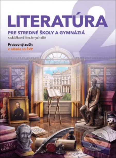 Kniha: Literatúra 2 - pre stredné školy a gymnáziá (Adriana Hlavinková, Anna Viglašová, Jana Hűblerová, Patrícia Molnárová, Stanislav Kamenčík a Štefan Kohári). Taktik, 2020 Kniha: Literatúra 2 - pre stredné školy a gymnáziá (Adriana Hlavinková, Anna Viglašová, Jana Hűblerová, Patrícia Molnárová, Stanislav Kamenčík a Štefan Kohári). Taktik, 2020