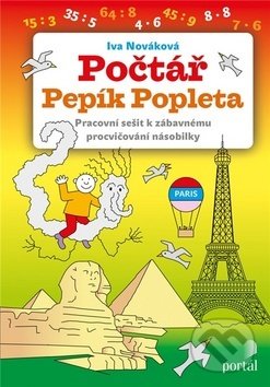Kniha: Počtář Pepík Popleta (Iva Nováková). Portál, 2020 Kniha: Počtář Pepík Popleta (Iva Nováková). Portál, 2020
