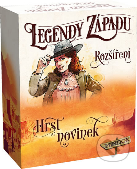 Spoločenská hra: Legendy Západu: Hodný, zlý a pohledný (Mindok). Mindok, 2020 Spoločenská hra: Legendy Západu: Hodný, zlý a pohledný (Mindok). Mindok, 2020