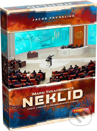 Spoločenská hra: Mars: Teraformace - Neklid (Mindok). Mindok, 2020 Spoločenská hra: Mars: Teraformace - Neklid (Mindok). Mindok, 2020