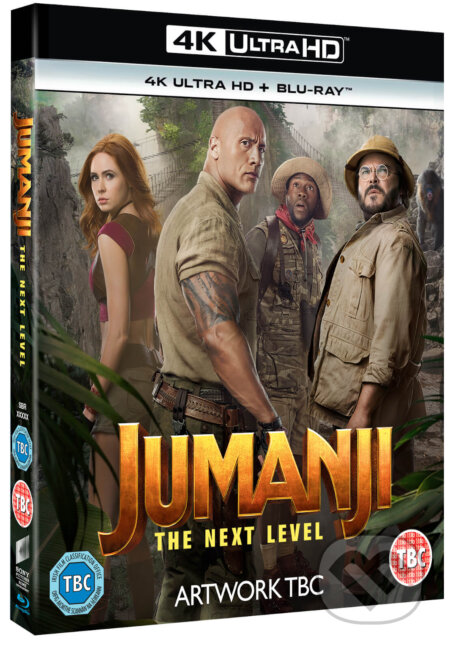 Film: Jumanji: Další level Ultra HD Blu-ray (Jake Kasdan) (UltraHDBlu-ray). Bonton Film, 2020 Film: Jumanji: Další level Ultra HD Blu-ray (Jake Kasdan) (UltraHDBlu-ray). Bonton Film, 2020