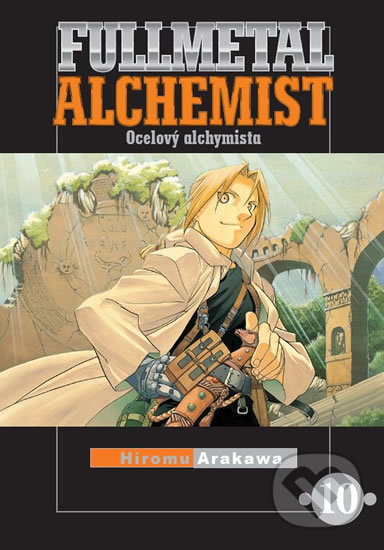 Kniha: Ocelový alchymista 10 (Hiromu Arakawa). Crew, 2020 Kniha: Ocelový alchymista 10 (Hiromu Arakawa). Crew, 2020