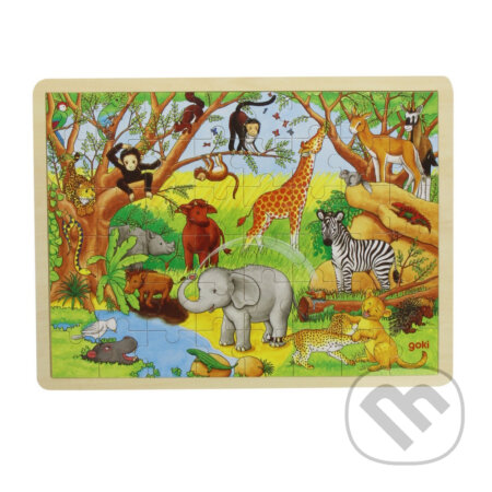 Spoločenská hra: Puzzle Afrika (Goki). Goki, 2020 Spoločenská hra: Puzzle Afrika (Goki). Goki, 2020