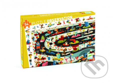Puzzle: Hľadacie puzzle - Automobilové preteky (Djeco). Djeco, 2020 Puzzle: Hľadacie puzzle - Automobilové preteky (Djeco). Djeco, 2020