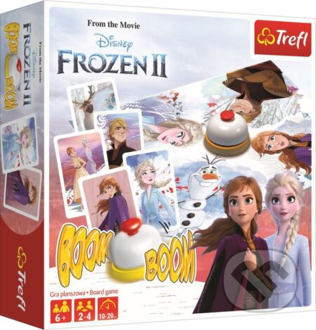 Spoločenská hra: Boom boom - Frozen II (Trefl). Trefl, 2020 Spoločenská hra: Boom boom - Frozen II (Trefl). Trefl, 2020