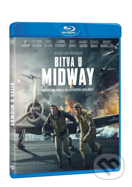 Film: Bitva u Midway (Roland Emmerich) (Blu-ray). Magicbox, 2020 Film: Bitva u Midway (Roland Emmerich) (Blu-ray). Magicbox, 2020