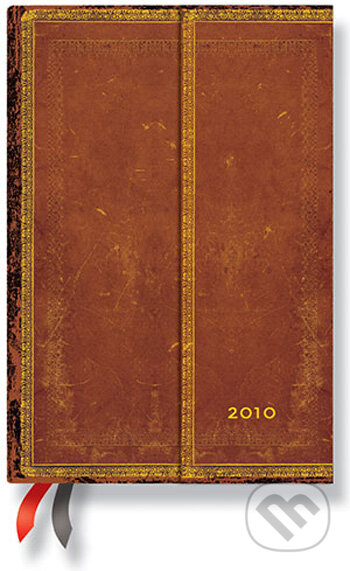Paperblanks - Diár 2010 (týždenný, horizontal) - Handtooled - MINI, Paperblanks