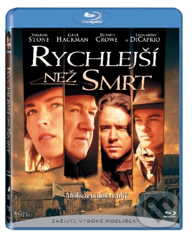 Film: Rýchlejší ako smrť (Sam Raimi) (Blu-ray). Bonton Film, 1995 Film: Rýchlejší ako smrť (Sam Raimi) (Blu-ray). Bonton Film, 1995