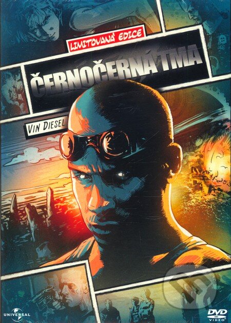 Film: Čiernočierna tma (David Twohy a David N. Twohy) (DVD). Bonton Film, 2000 Film: Čiernočierna tma (David Twohy a David N. Twohy) (DVD). Bonton Film, 2000