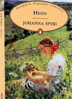 Kniha: Heidi (Johanna Spyri). Penguin Books, 1995 Kniha: Heidi (Johanna Spyri). Penguin Books, 1995