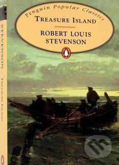 Kniha: Treasure Island (Robert Louis Stevenson). Penguin Books, 1994 Kniha: Treasure Island (Robert Louis Stevenson). Penguin Books, 1994
