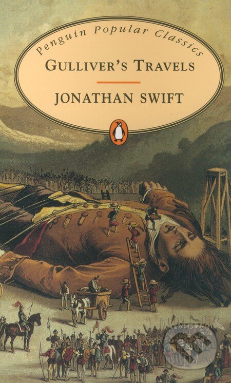 Kniha: Gulliver's Travels (Jonathan Swift). Penguin Books, 1994 Kniha: Gulliver's Travels (Jonathan Swift). Penguin Books, 1994