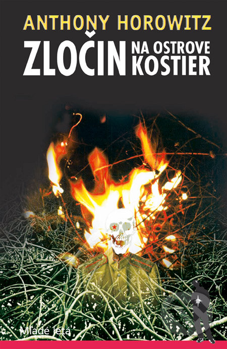 Kniha: Zločin na Ostrove kostier (Anthony Horowitz). Slovenské pedagogické nakladateľstvo - Mladé letá, 2009 Kniha: Zločin na Ostrove kostier (Anthony Horowitz). Slovenské pedagogické nakladateľstvo - Mladé letá, 2009