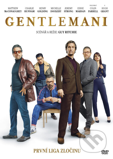 Film: Gentlemeni (Guy Ritchie) (DVD). Magicbox, 2020 Film: Gentlemeni (Guy Ritchie) (DVD). Magicbox, 2020