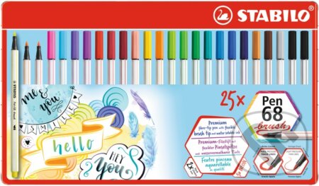 STABILO Pen 68 brush (STABILO). STABILO, 2020 STABILO Pen 68 brush (STABILO). STABILO, 2020