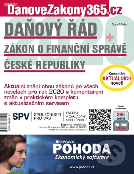 E-kniha: Daňový řád / Zákon o Finanční správě ČR 2020 s komentářem změn (Autorský kolektív). DonauMedia E-kniha: Daňový řád / Zákon o Finanční správě ČR 2020 s komentářem změn (Autorský kolektív). DonauMedia