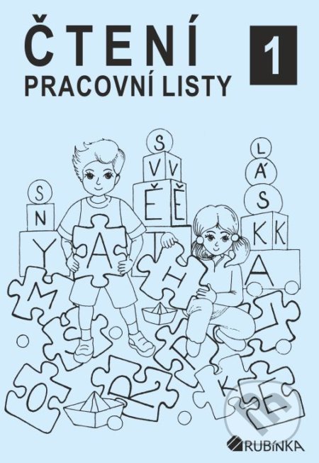 Kniha: Čtení 1 - pracovní listy (Jitka Rubínová). Rubínka, 2020 Kniha: Čtení 1 - pracovní listy (Jitka Rubínová). Rubínka, 2020