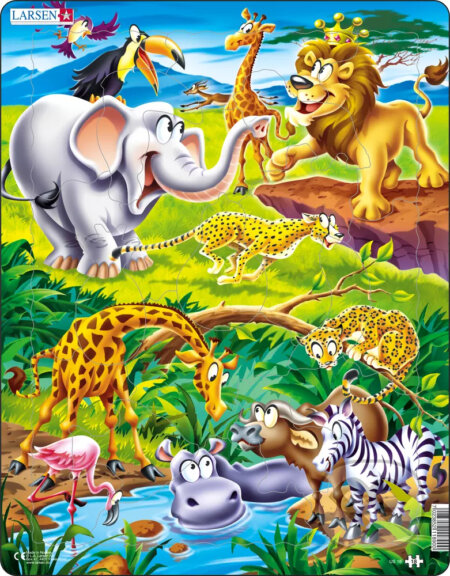 Puzzle: Safari (US16) (Larsen). Larsen, 2020 Puzzle: Safari (US16) (Larsen). Larsen, 2020