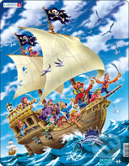 Puzzle: Piráti oslavujú úspešný útok (US9) (Larsen). Larsen, 2020 Puzzle: Piráti oslavujú úspešný útok (US9) (Larsen). Larsen, 2020