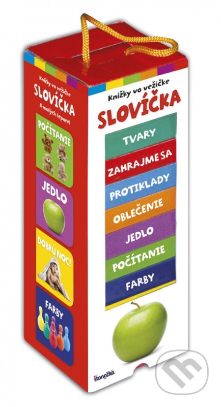 Kniha: Knižky vo vežičke: Slovíčka (Autorský kolektív). Stonožka, 2020 Kniha: Knižky vo vežičke: Slovíčka (Autorský kolektív). Stonožka, 2020