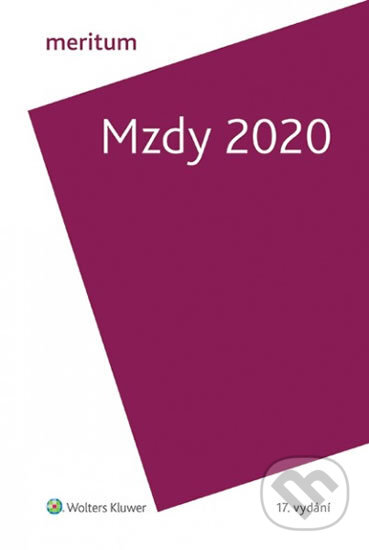 Meritum Mzdy 2020, Wolters Kluwer ČR, 2020